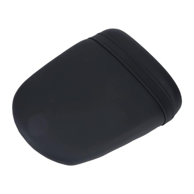 Black Rear Seat Pad Assembly for 2006-2007 R600 R750, Motorcycle PU Seat Cover Part for Direct Fit Repair and Worn Seat Service Use