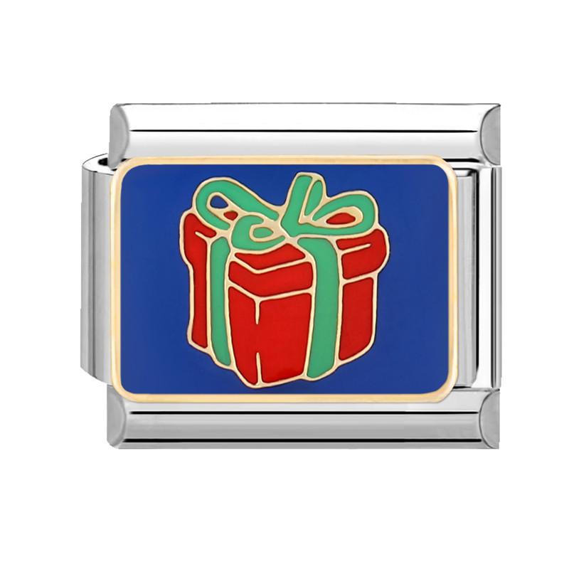 Синий Клетчатый Бабочка Дьявольские Глаза Цветы Кошка Сердце Итальянские Шармы Звенья Подходят для Браслета из Нержавеющей Стали 9 мм Женщины DIY Изготовление Подарки