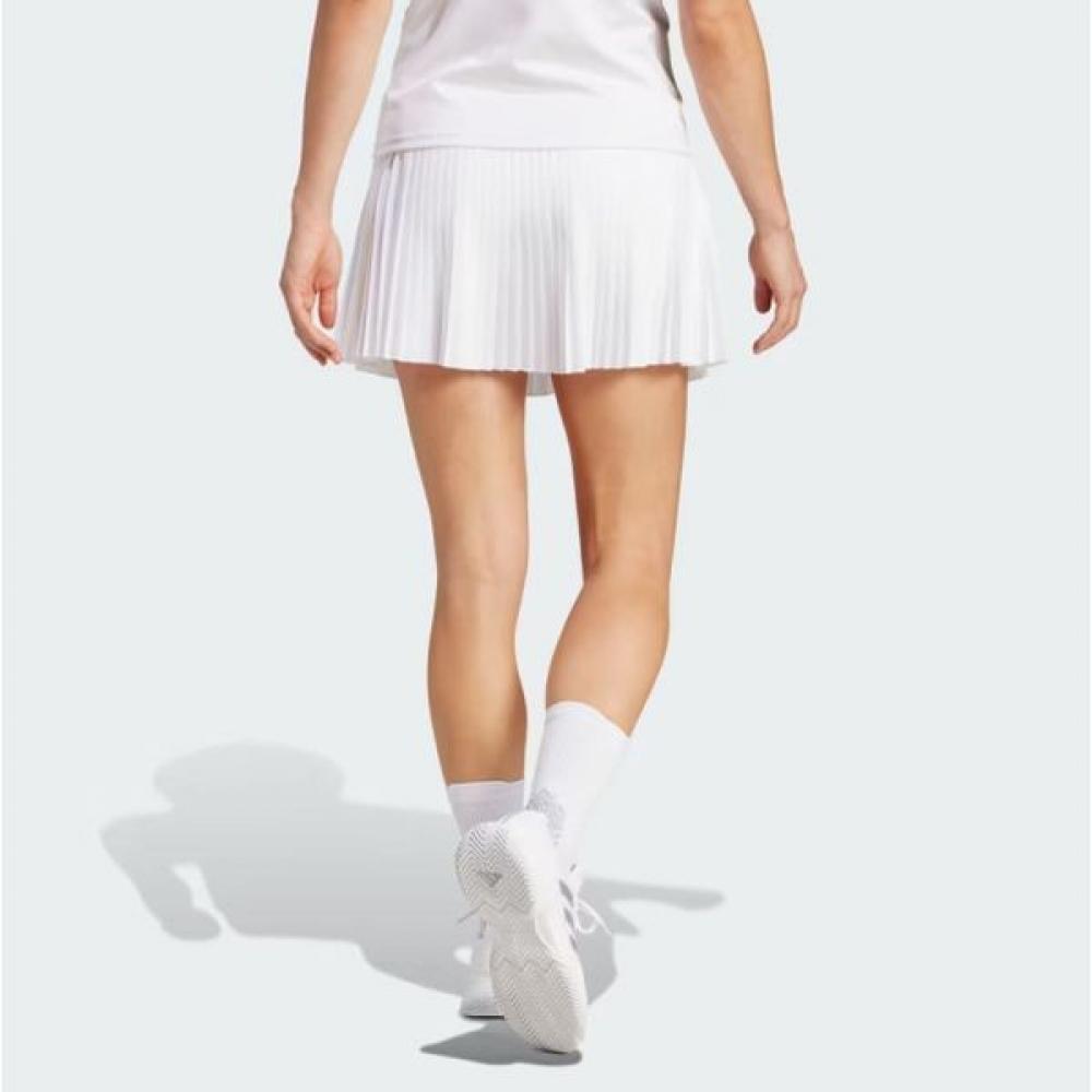 Adidas Women S Club Pleated Skirt tenniS Skirt White