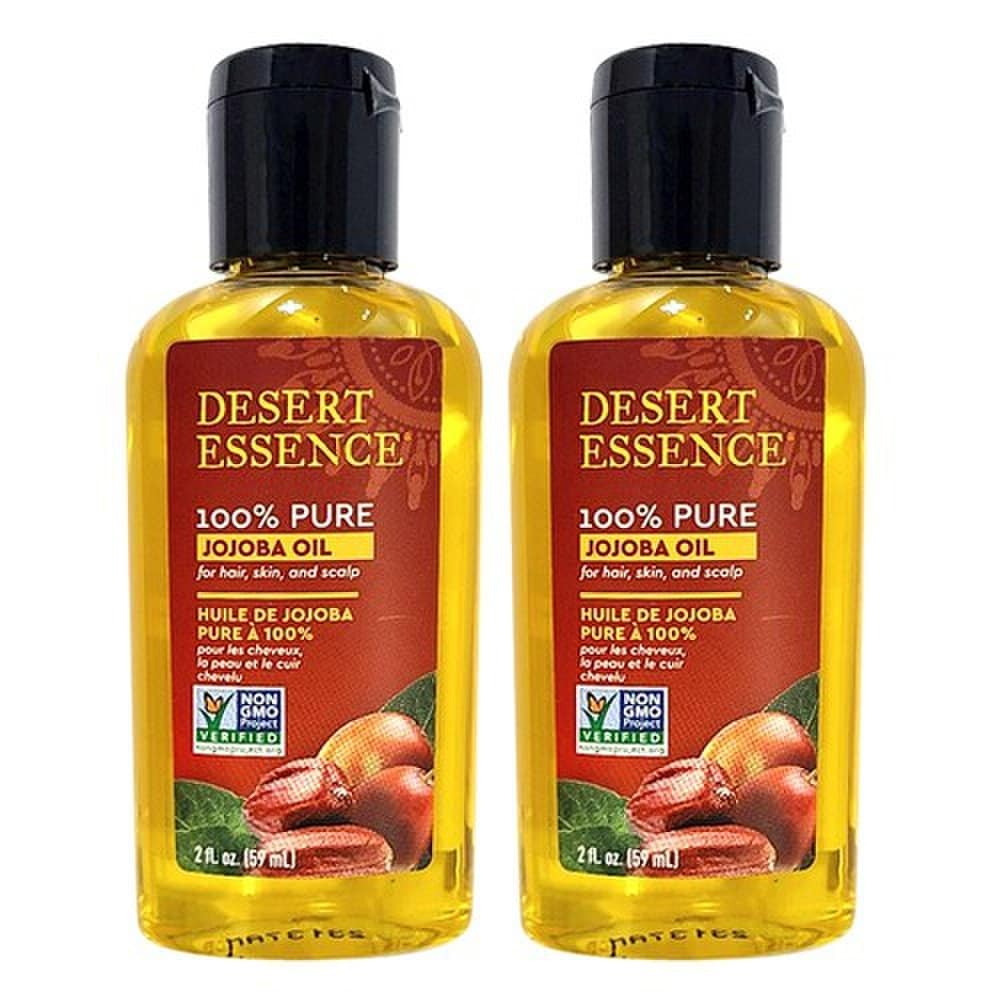 Desert Essence 100% Чистое масло жожоба Масло для лица 59 мл 2 шт.