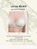 ubras Rococo Lace Series French Triangle Rabbit Ear Cup Back Hook Bra