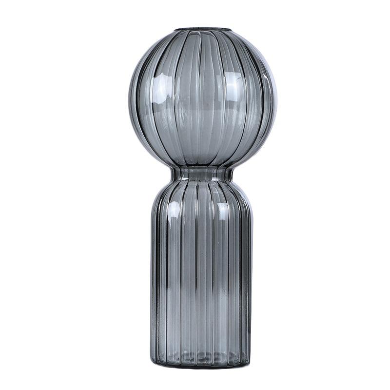 Стеклянная ваза в скандинавском стиле, домашний декор, пузырьковая ваза, украшение для гостиной, террариум, ваза для цветов, горшки для растений, декоративный аксессуар для дома, подарок