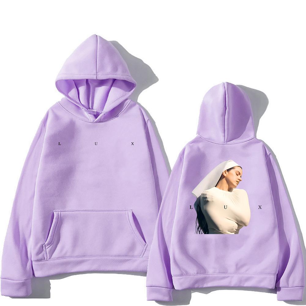 Rosalía Berghain Music Album Hoodies Women Fashion New Long Sleeve Pullovers Gift for Rosalia Fan Clothes Aesthetic Trendy