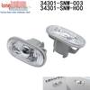 Honda Eighth Gen Accord/Civic (08-13) Turn Signal Fender Light, Part 34301-SNW-003