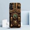 Steampunk Gear Mechanical Phone Case For Samsung Galaxy A17 A37 A57 A16 A15 A14 A13 A56 A55 A54 A53 A36 A35 A34 A33 A26 A25 A24