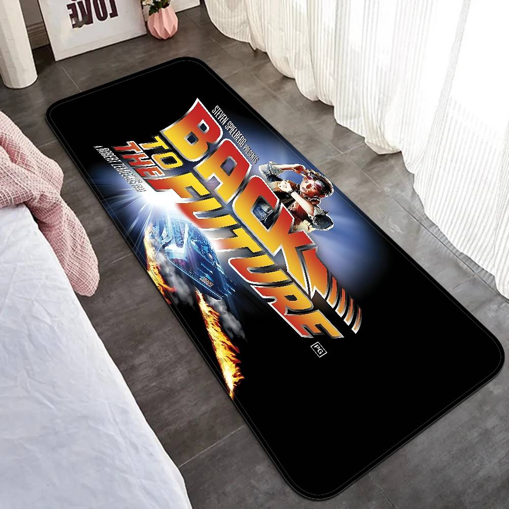 Back To The Future Kitchen Mat Kids Room Bedroom Decoration Balcony Anti-Slip Doormat Living Room Alfombra
