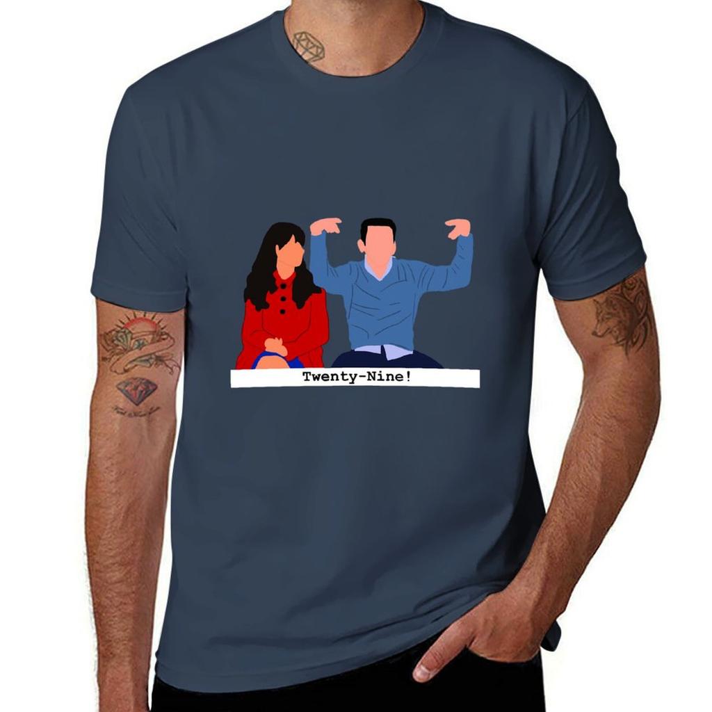 New Girl 29 Scene Tshirt Short sleeve tee tops t shirts for men pack