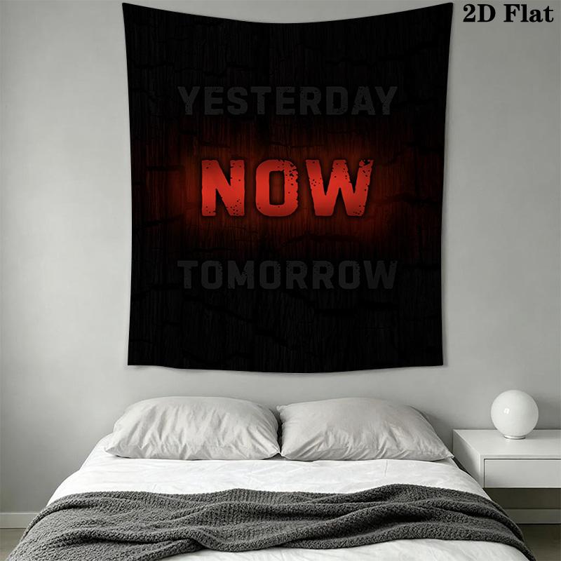 Tomorrow Today Yesterday Pattern Home Decor Tapestry, Wall Hanging, Decorative RV Wall Cloth.MGT0918167