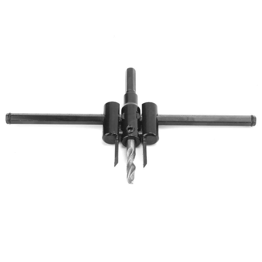 Aircraft Type Twist Bit Adjustable Hole Saw Woodworking Drill Tool For Drywall