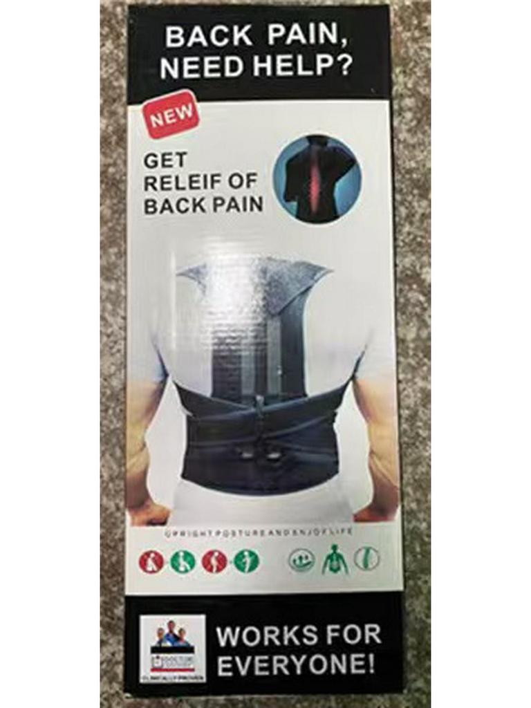 Трансграничный корректор осанки и пояс для поддержки груди – Поддержка против сутулости