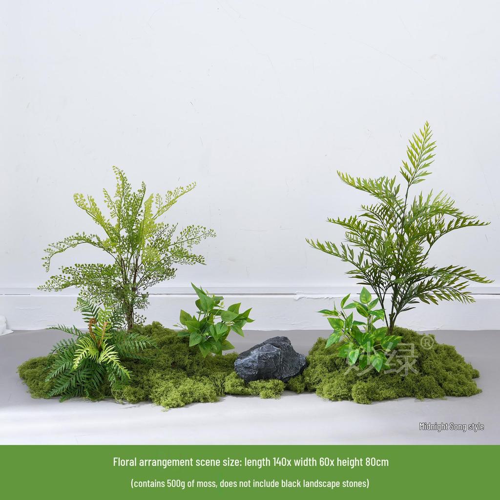 Bionic Fake Plants for Indoor Decoration: Living Room, Window Display, Under Stairs, Corner Arrangement.