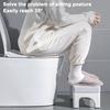 Toilet Stool Squatting Aid Constipation Hemorrhoids Relief Non-Slip Bathroom Step Stool Bathroom Accessory
