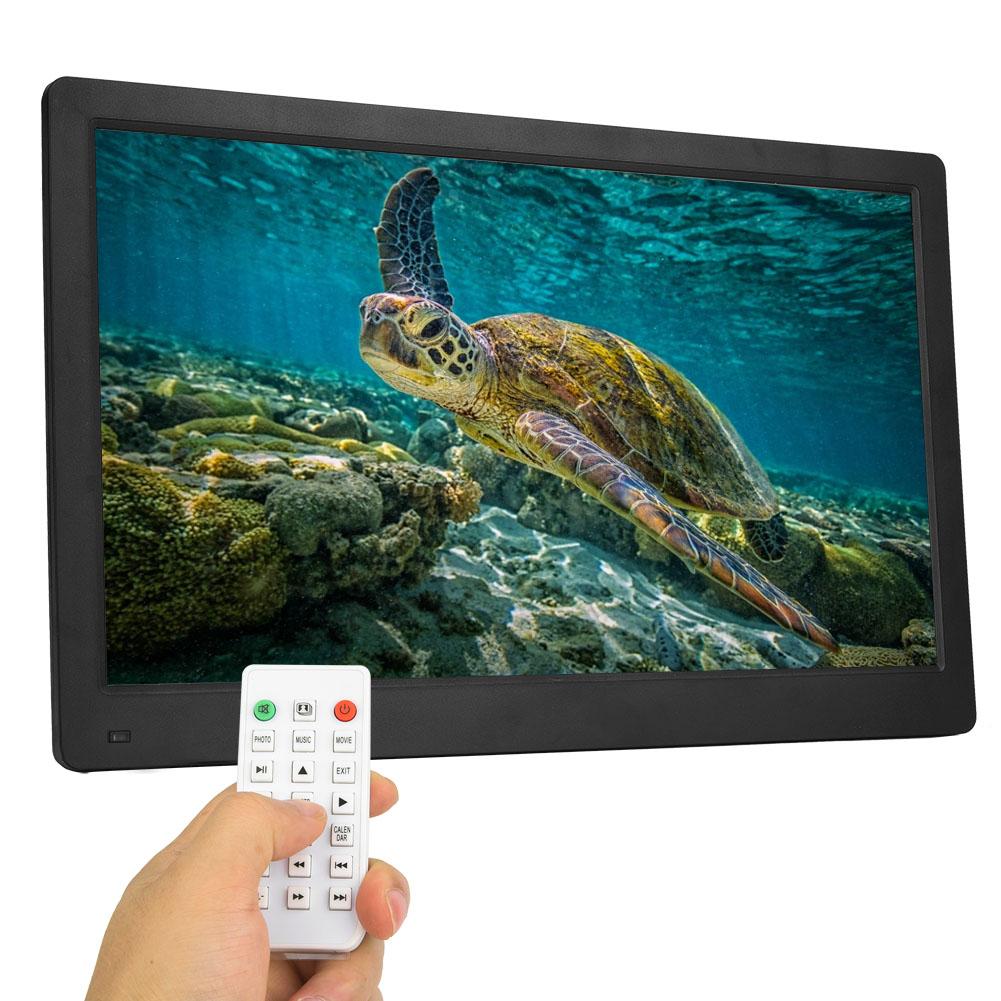 17 inch   Screen Digital Photo Frame LED Electronic Album with Remote Controller(black )