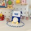 New Girl Mobile Phone Bag Fashion Plush Doll Pendant Large Capacity Shoulder Bag Duck Duck Tote Bag Women