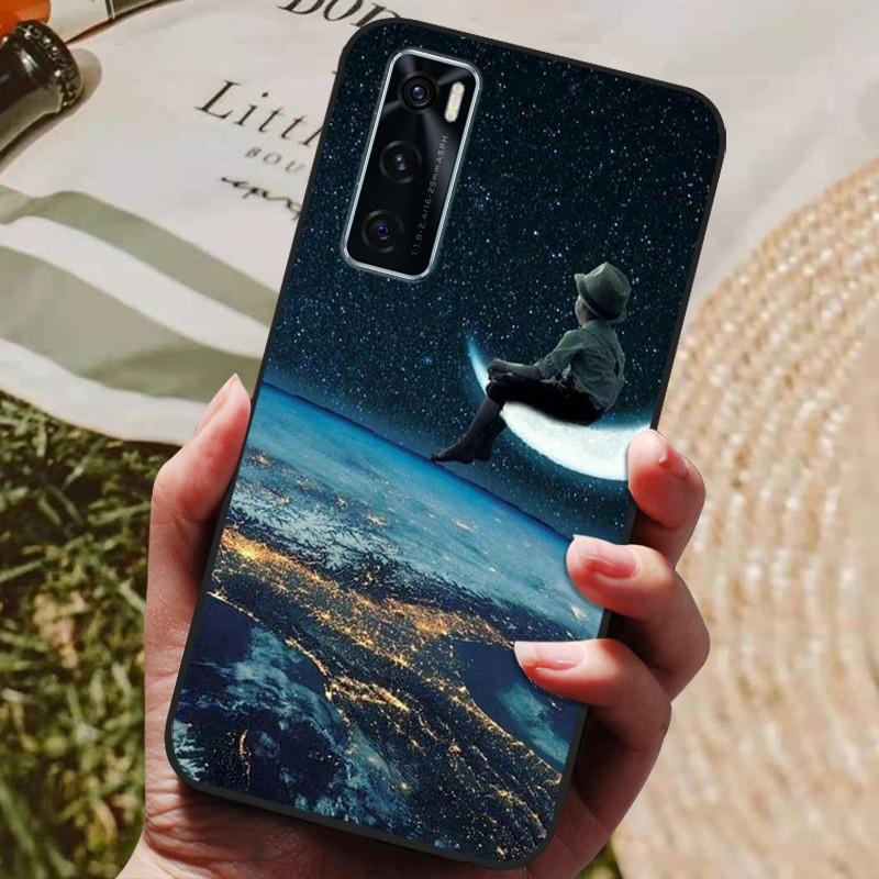 Силиконовый чехол для Coque Vivo V20 SE, чехол для телефона Vivo V2022 V2023 V20SE, чехлы с мягким бампером для Vivo V20 SE, сумка