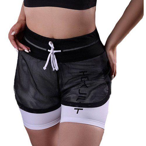 Шорты с сеткой HW4 TotalFit (06399499)