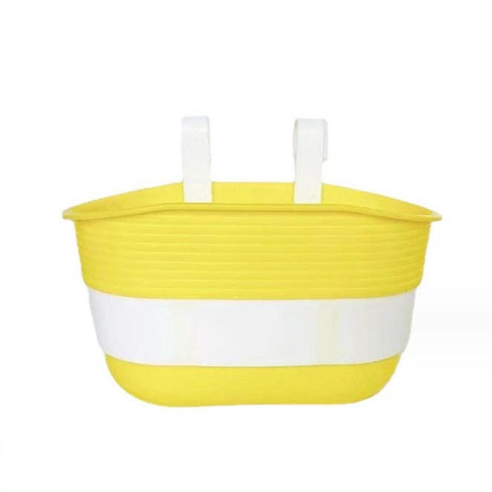 Детали Детская велосипедная корзина Пластиковая корзина на руль детского самоката Аксессуары для горного велосипеда