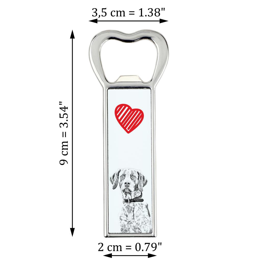 Pointer Ii - Otwieracz Do Butelek Z Psem, Personalizowany Otwieracz Na Lodówkę, Wyjątkowy Upominek Dla Mężczyzny Marki Art-Dog