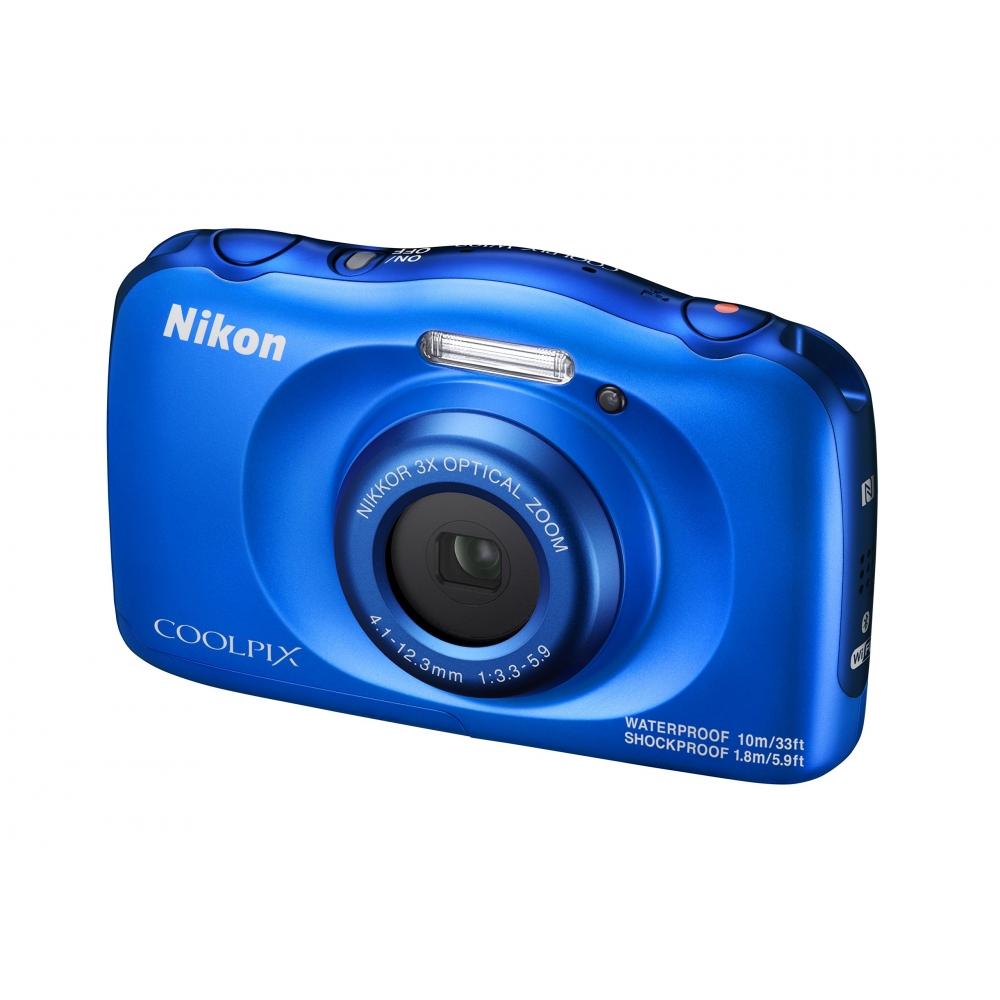 Nikon Digital Camera COOLPIX W100 Waterproof W100BL Coolpix Blue