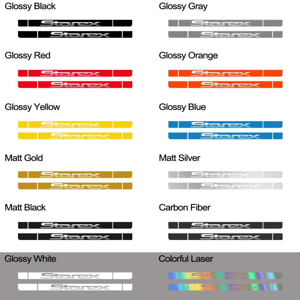 Боковые наклейки на дверь фургона для Hyundai Grand Starex H1 Royale H200 H300 A1 2007-2022 кемпер, автомобиль в полоску, декоративная наклейка, авто