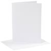 Cards and Envelopes - White - 12.7 X 17.8 Cm - 4 Sets - 110 G/m2 - 220 G/m2