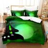 Киске Блич Урахара 3D Аниме Комплект пододеяльника для спальни мальчика Односпальный Полуторный Двуспальный Квинсайз Кингсайз 2024 Пододеяльник Комплект постельного белья Одеяло