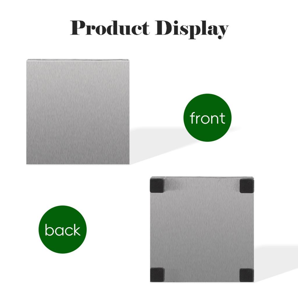 Steel Anvil Plate Metal Shaping Block Metal Stamping Hammer Steel Block Jewelry Crafting Tool Hardened Steel Anvil