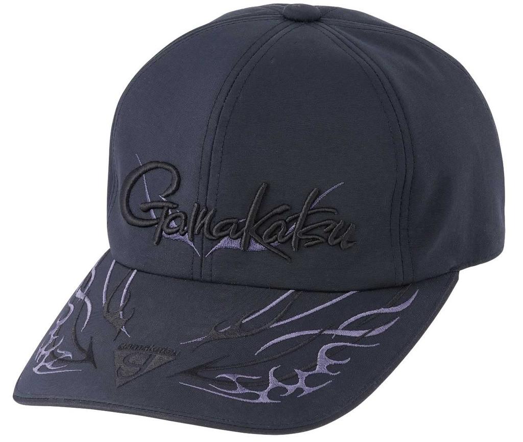 Gamakatsu Long Visor Cap GM9888 L Black/Black