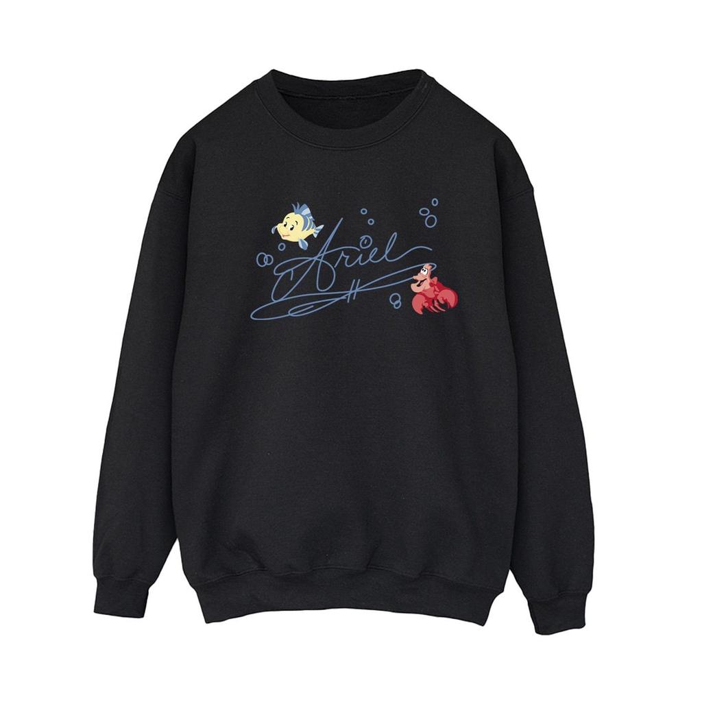 Disney Womens/Ladies The Little Mermaid Ariel Sweatshirt