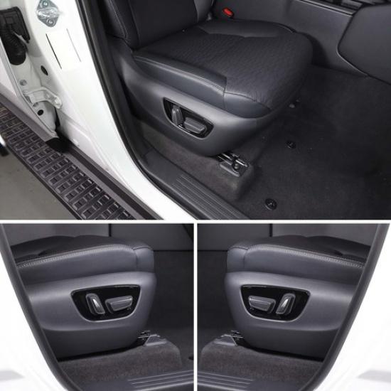 Glossy Black Seat Adjustment Panel Trim Cover For Toyota Land Cruiser LC250 24+