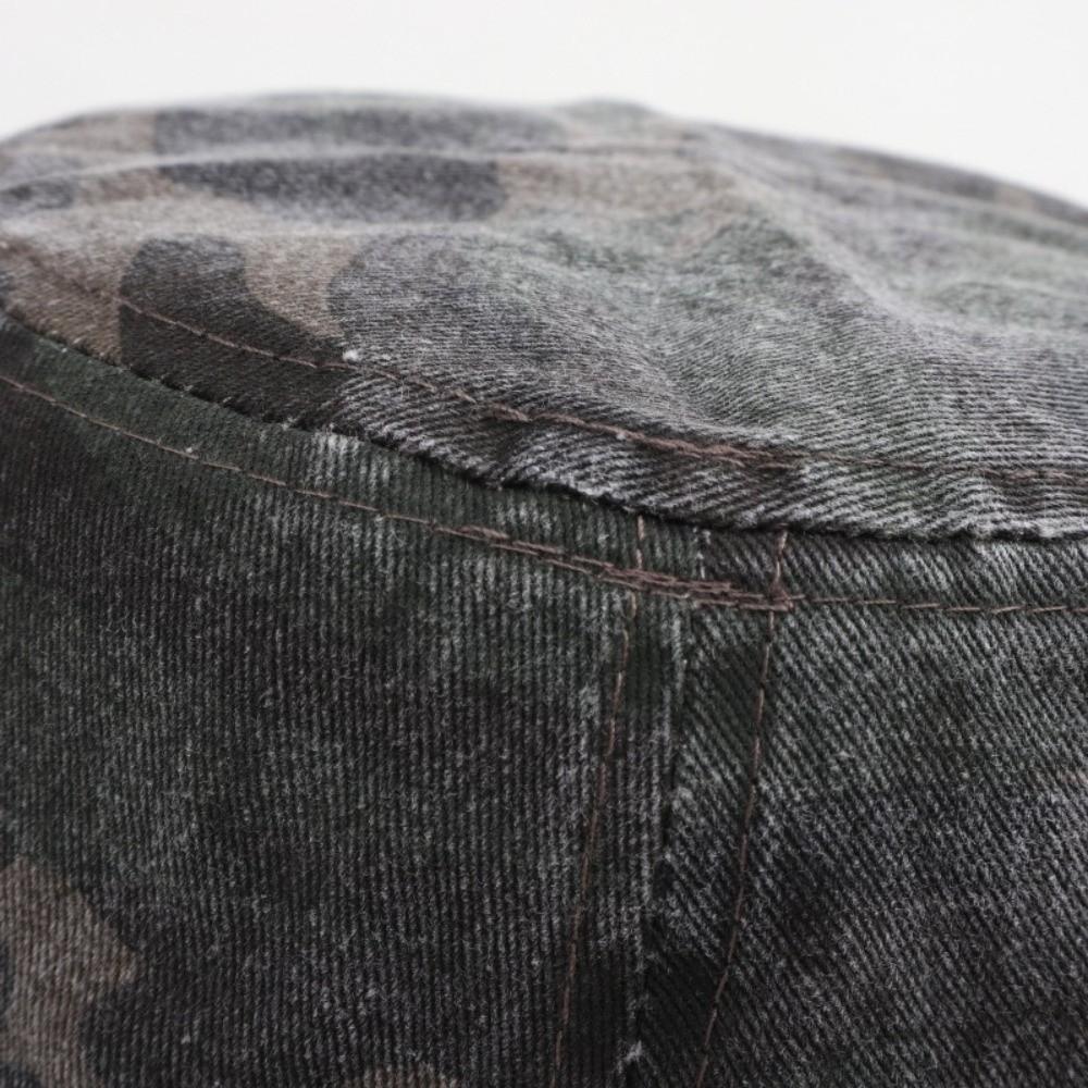 Sun Protection Panama Hat Camouflage Fisherman Hat Vintage Bucket Hat  Outdoor Travel