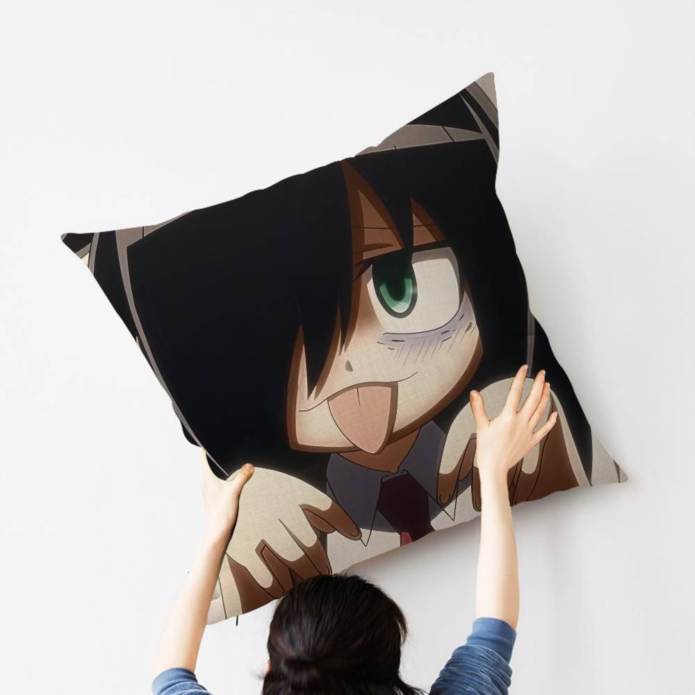 Милая Наволочка для Подушки с Счастливым Драконом K-Kuroki Tomoko, Чехол для Подушки Дивана, Декор Комнаты, Подарок для Детей