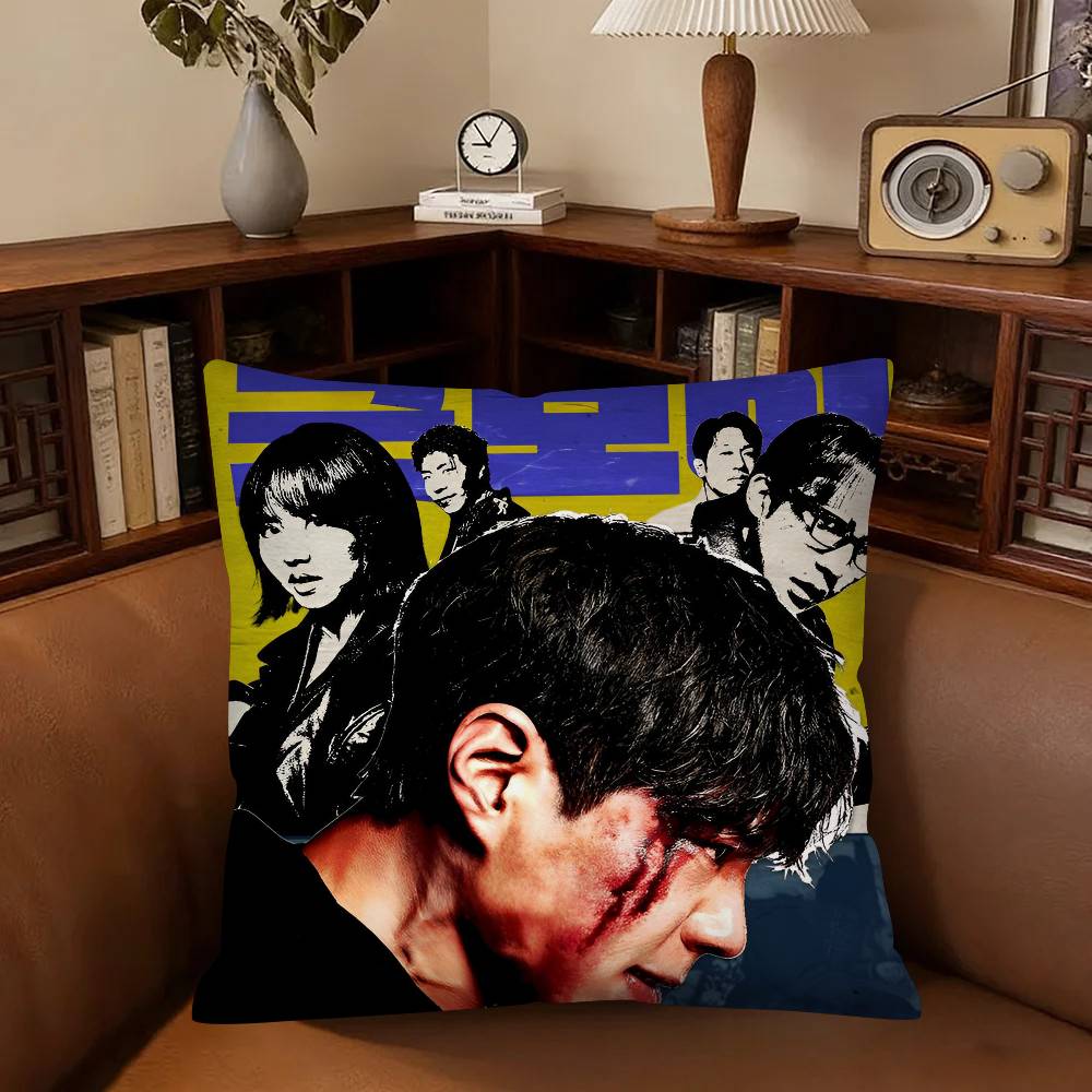 Hot Kdrama GGood Boy Pillow Case Fashion Square Pillowcase Bedroom Sofa Room Ins Decoration Leisure