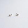 DOL Tiny Pebble Earring [silver/gold]