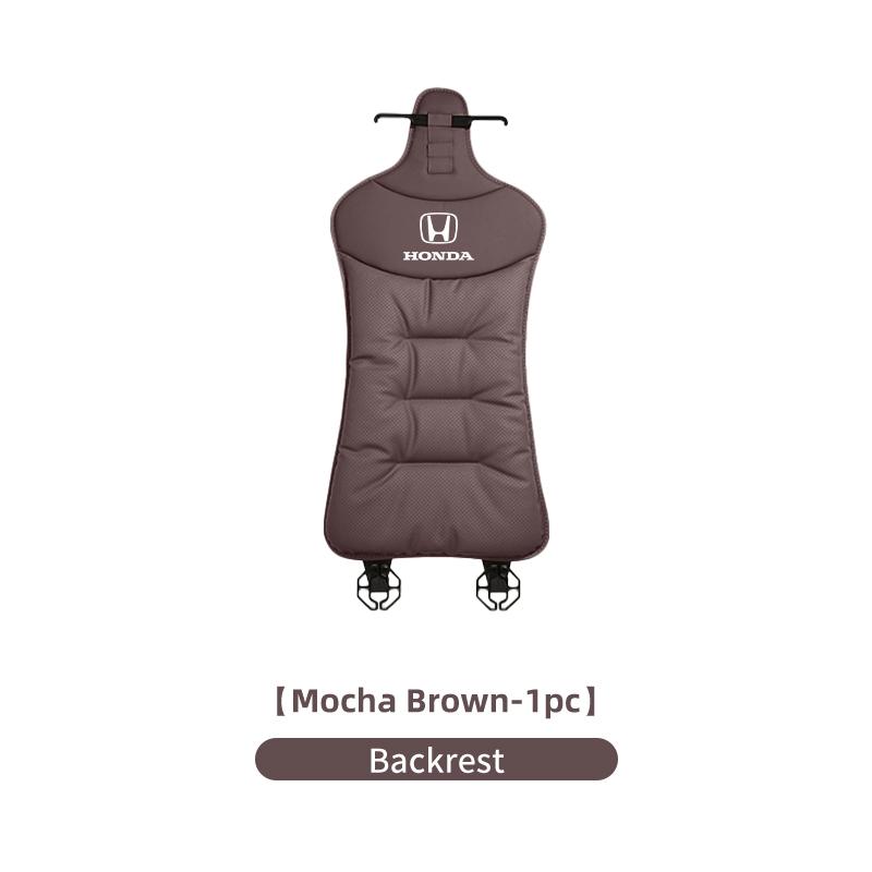Car Interior Velvet Cushion Winter Nappa Leather Backrest Seat Cover For Honda Civic Accord CRV Fit Jazz Transalp CBR cb500x Ody SM1