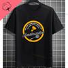 Unisexs Casual Crew Neck Tshirt With Geometric Badminton Players Print Fashion Shortsleev Cotton Tshirt Allseason Sportswear