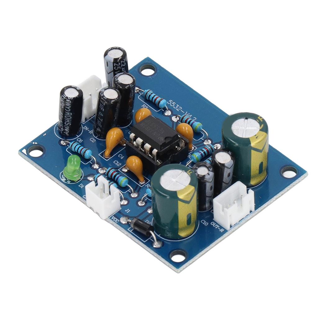 Модуль предусилителя Аудио Предусилитель Плата NE5532 Чип Аксессуар Деталь для Замены