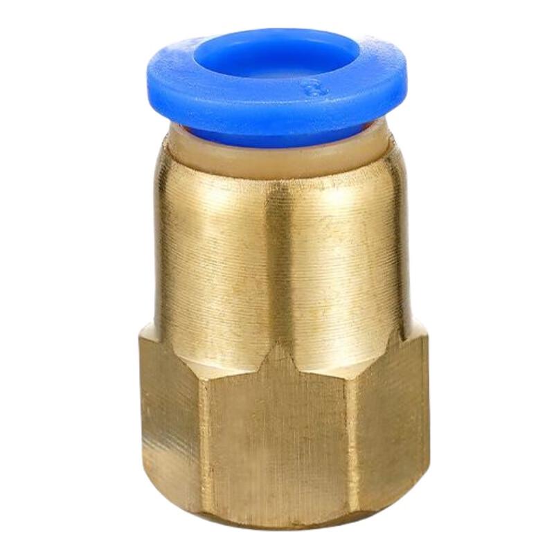 Qianhua Zhike Brass Push-to-Connect Straight Fitting