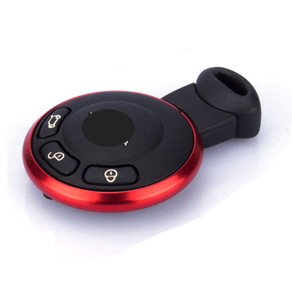 BMW MINI MINI Cooper R5 R6 Алюминиевое кольцо для ключа-брелока Чехол для ключа Тюнинг (красный)