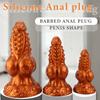 Очень большой реалистичный силиконовый дилдо для женщин - Игрушка для взрослых с присоской и безопасным для анального использования расширенным основанием - BDSM чувственная игра