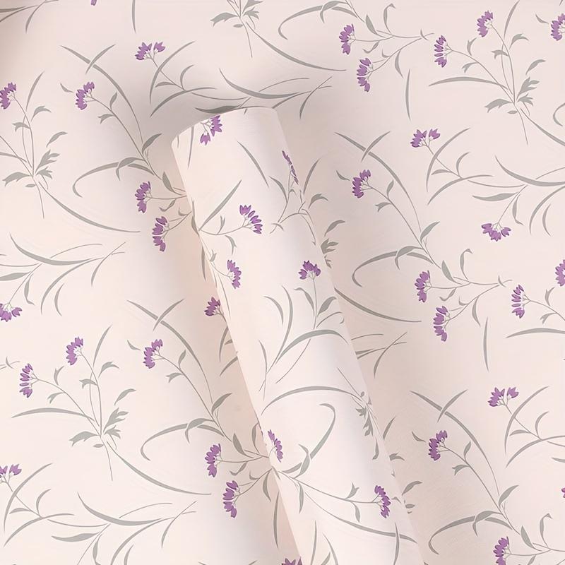 1 рулон самоклеящихся ПВХ обоев, размером 17,7 * 78,74 дюйма. Это самоклеящиеся обои в пасторальном стиле для спальни