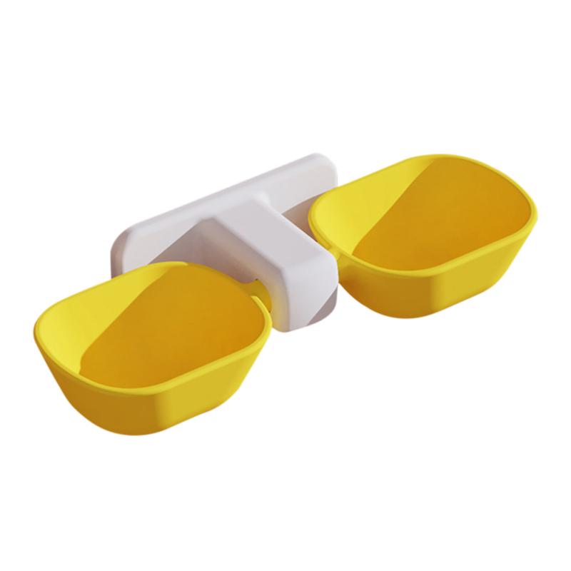 Wall-mounted Hanging Feeding Bowl Anti-wet Mouth Dual-use Automatic Adjustable Height Water Feeder