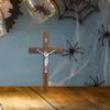Настенный Распятие Святая Фигурка Искусство Подарок Католический Иисус Скульптура Украшение на День Благодарения Гостиная