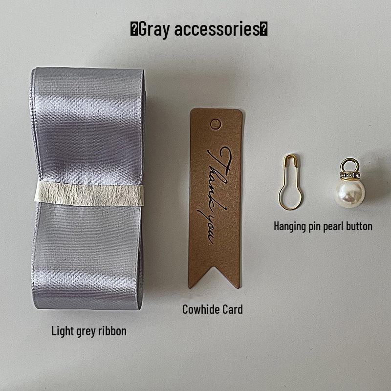 Прямоугольная подарочная корзина с крышкой, плетеная из бамбука и водорослей