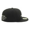 Кепка New Era 59FIFTY 14699759 NER36C8548 Черная 7 Рукописный Металлический Логотип Эксклюзивная Кепка ONSPOTZ 5950 Прямой Плоский Козырек Сезонная Координация Популярная