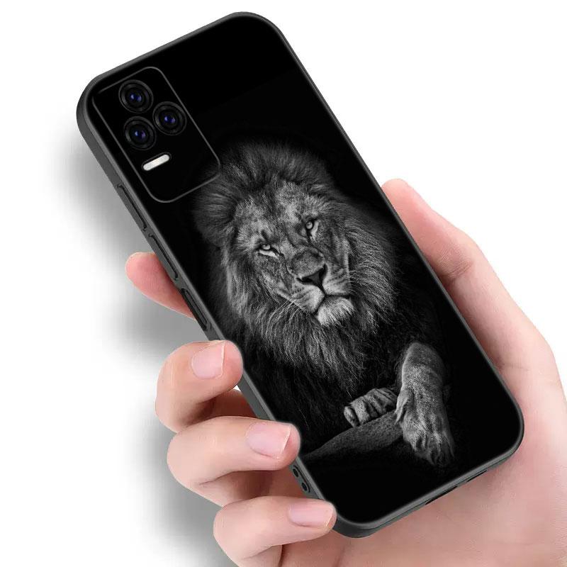 Чехол для телефона Lion Alpha Male Cub для Xiaomi Redmi Note 5 6 9T K20 K40 K50 Pro 7A 8A 9A 9C 9i 10A 10C A1 S2, мягкий черный чехол из ТПУ
