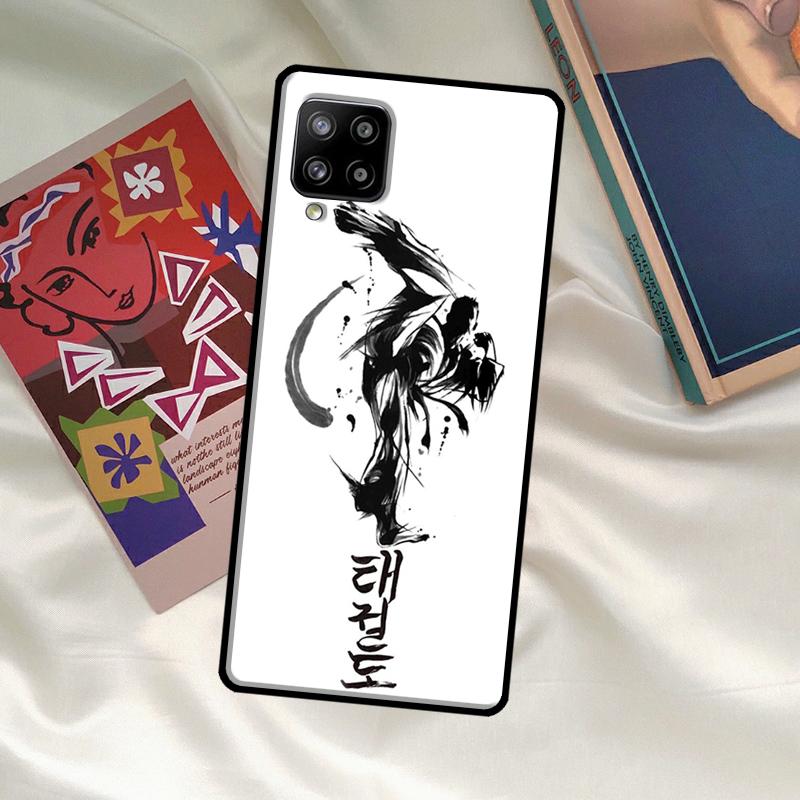 Чехол для телефона Samsung Galaxy A53 A33 A23 A13 A14 A34 A54 A51 A71 A52S A12 A22 A32 A42 A52 с принтом Кунг-фу Тхэквондо Каратэ