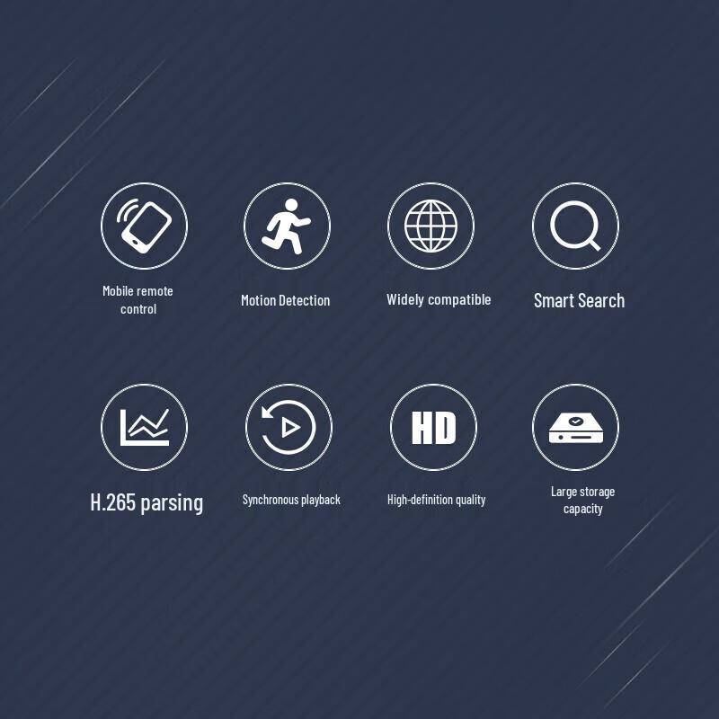 Hikvision 8-Channel 4K PoE NVR CN plug (adapter included)