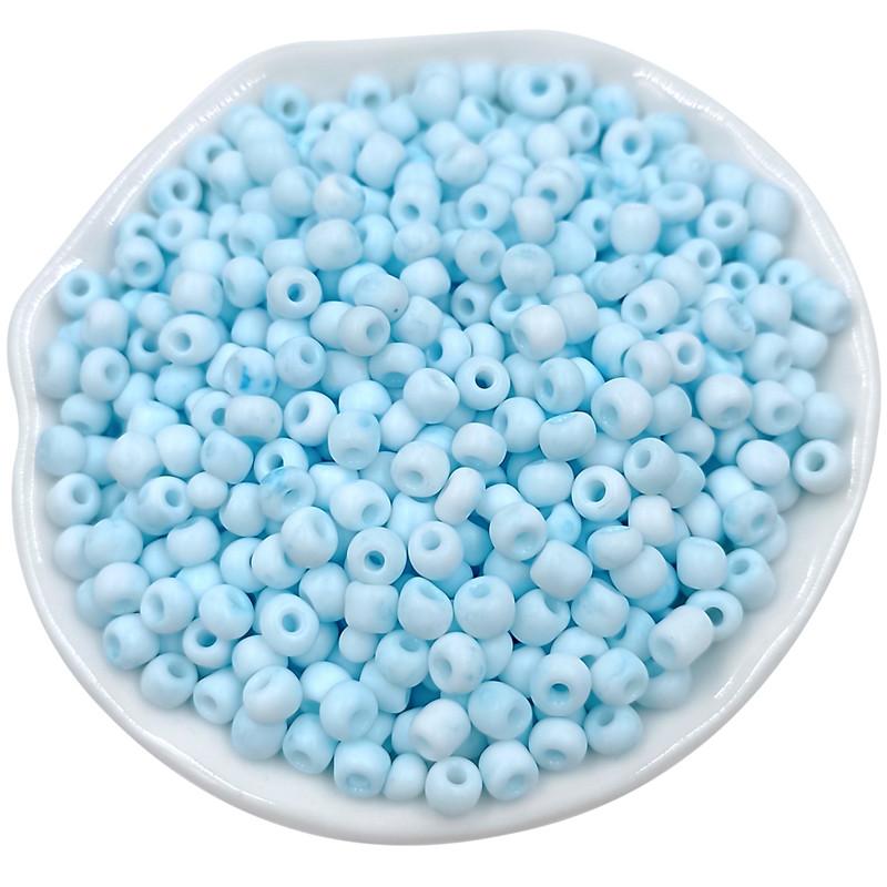 400Pcs 3/4mm Handmade Accessories Necklace Jewelry Beaded Material DIY Earrings Bracelet Cream Rice Beads Matte Fashion