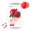 Natural Pomegranate Mask Pack 10 Sheets/1 Pack Per Day for Daily use/Moisture/Elasticity/Whitening Care